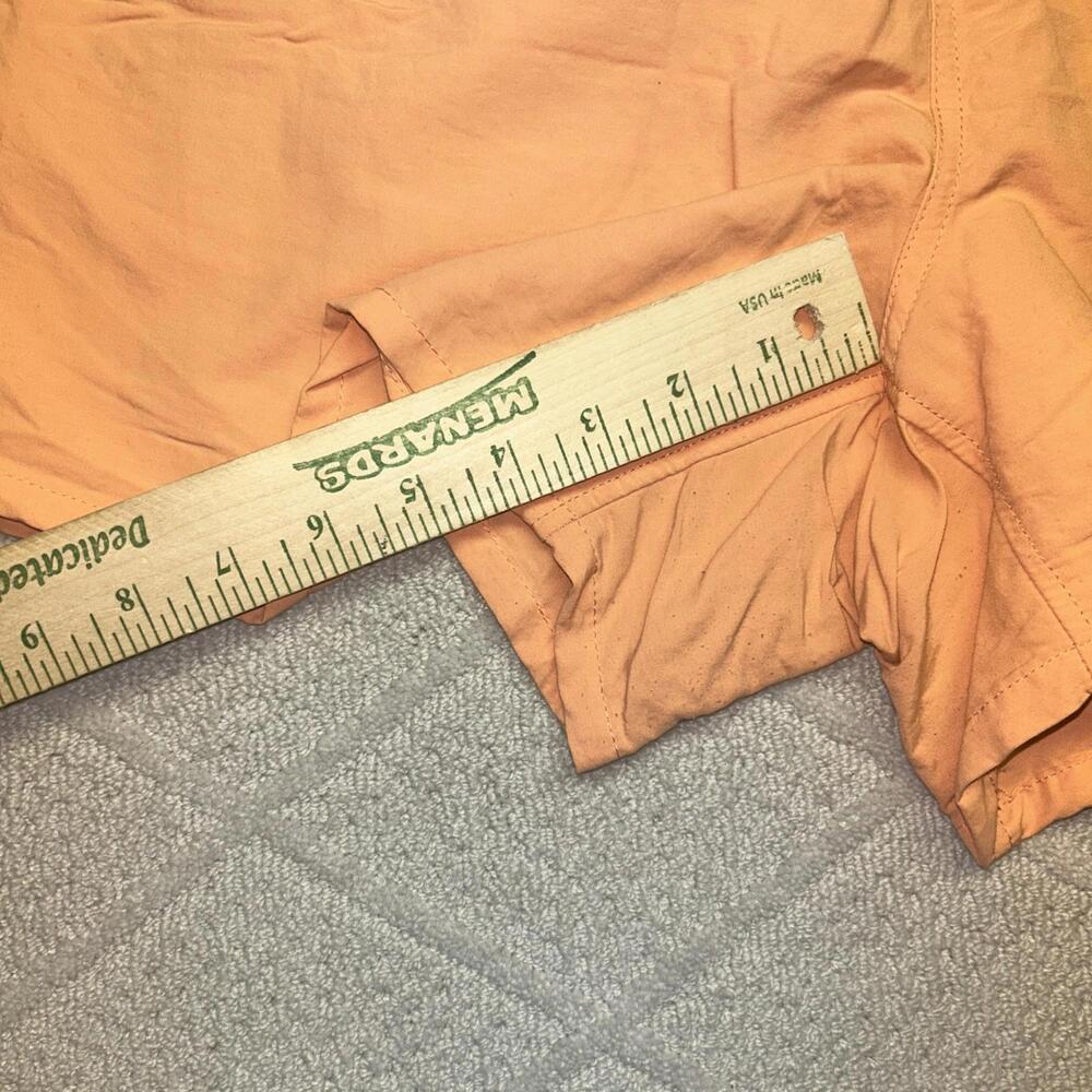 Patagonia Shorts Women’s Large Orange Worn Wear Drawstring Pockets B3 - Picture 2 of 5